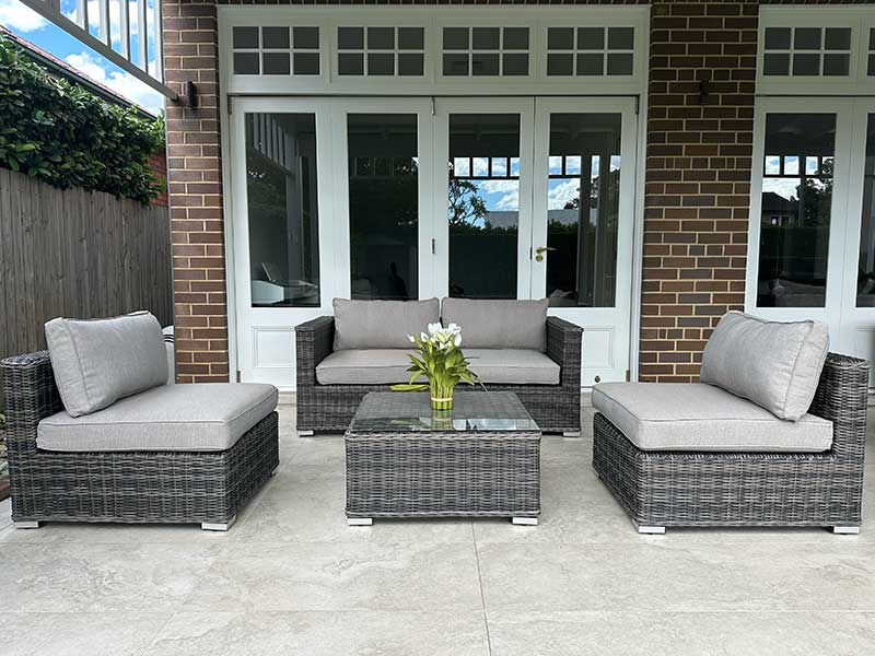 Five Ways Modular Wicker Multi Configuration Lounge