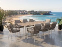 Malibu 9pc Dining Setting